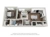 Talus Flats Apartments A1 Floor Plan